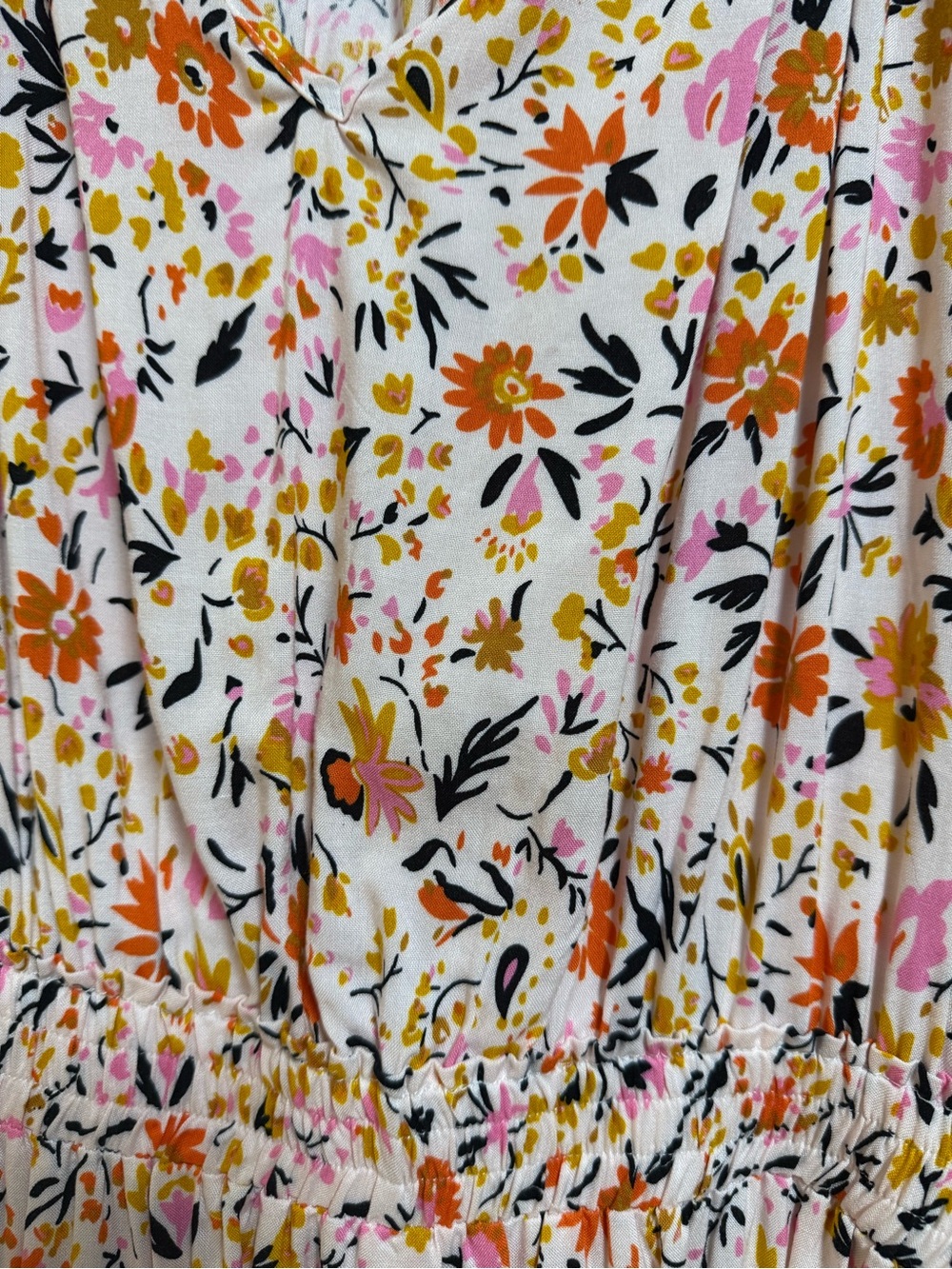 Petal & Pup Pink Ditsy Floral Smocked Mini Dress - Picture 4 of 6